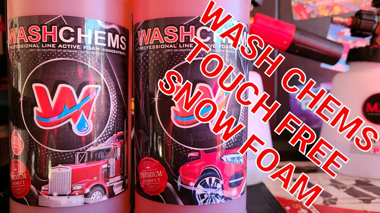 [TOUCHLESS] Wash Chems Pro 50 & Pro 100 NO TOUCH SNOW FOAM - Is It Truly Touch Free?