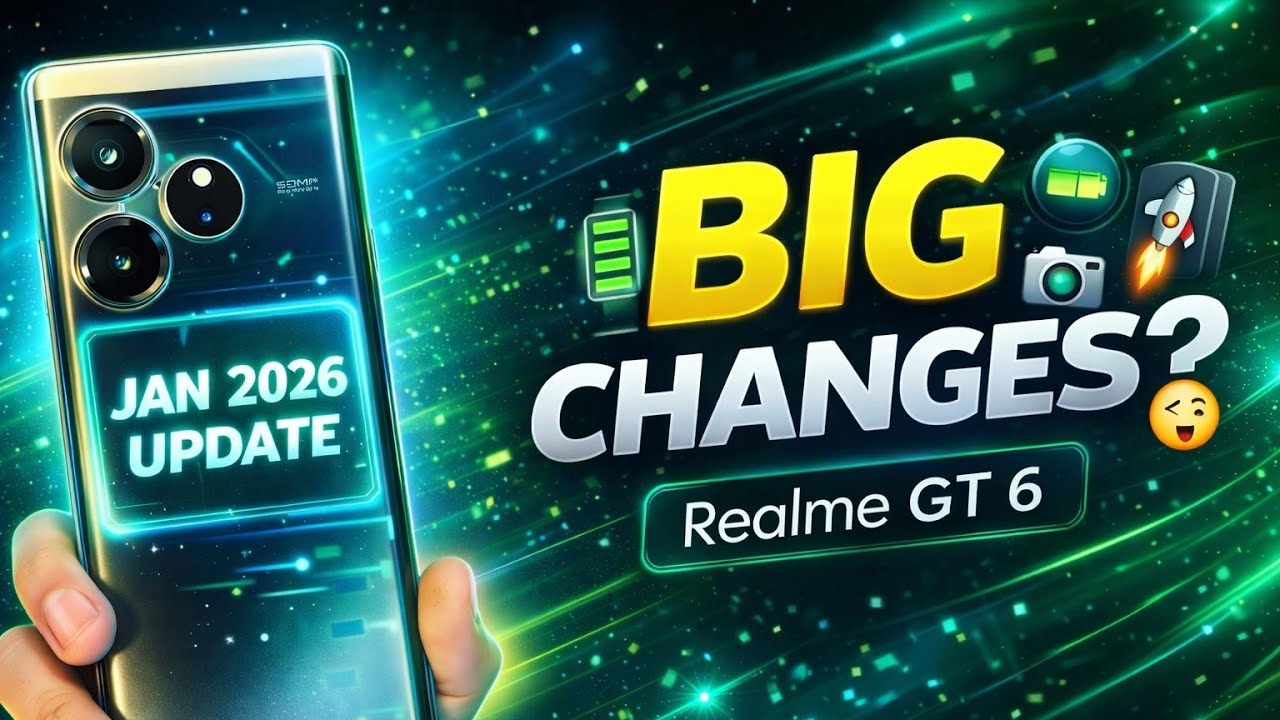Realme GT 6 January 2026 Update 🔥 New Features, Bug Fixes & Performance Test | GT Wala Tech