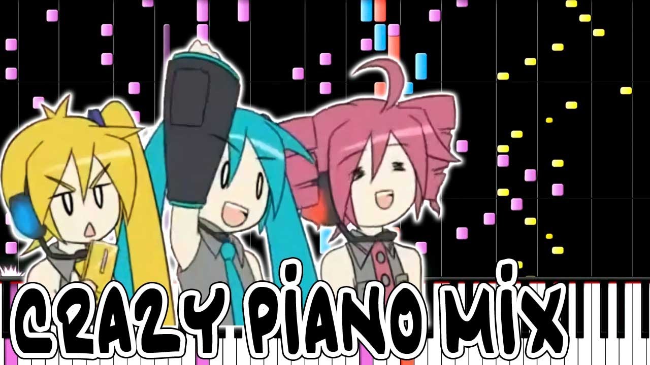 Crazy Piano Mix! TRIPLE BAKA [Hatsune Miku & Kasane Teto] LamazeP