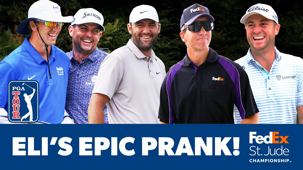 Eli Manning pranks PGA TOUR stars at FedEx St. Jude Championship | 2025
