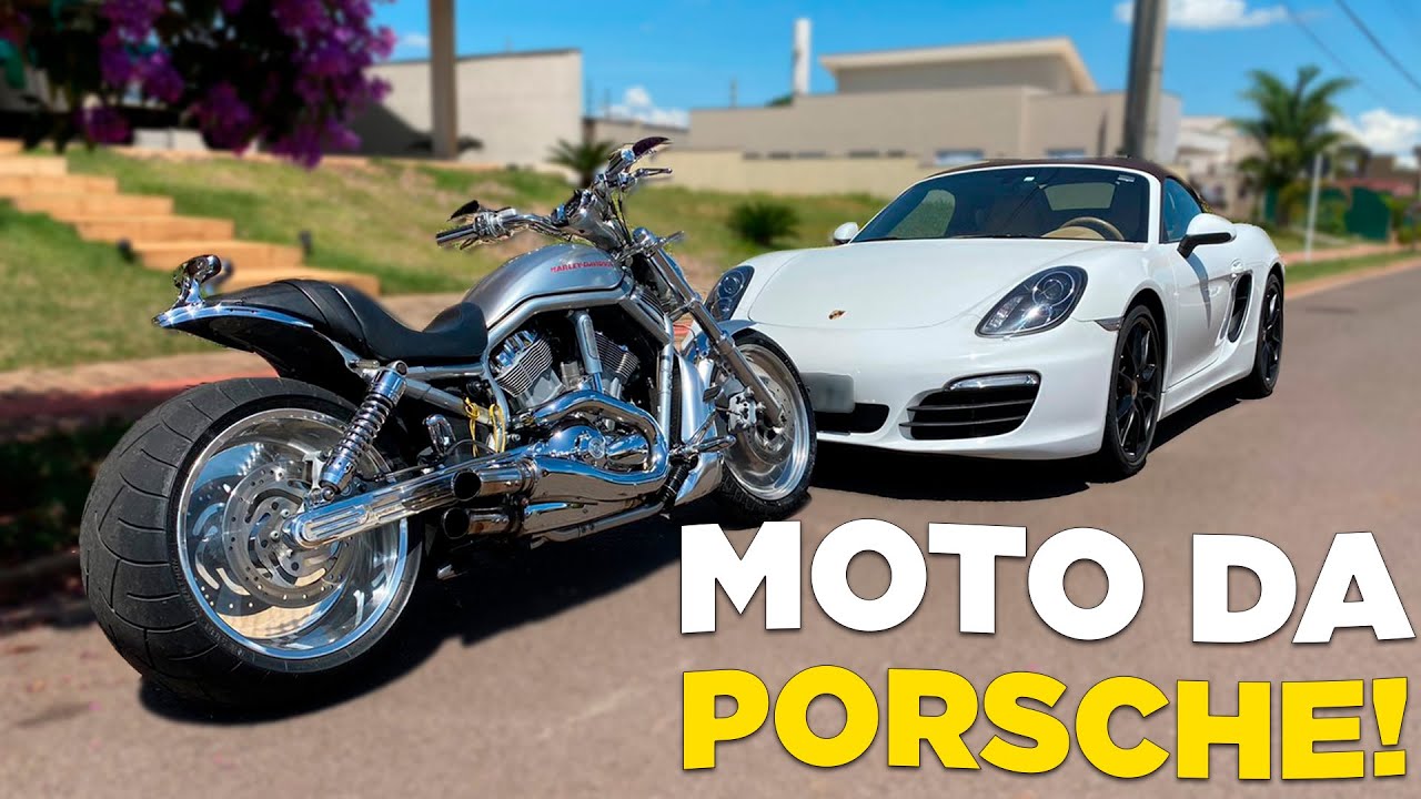 HARLEY DAVIDSON V-ROD x PORSCHE COM KIT AMERICANO RARÍSSIMO!