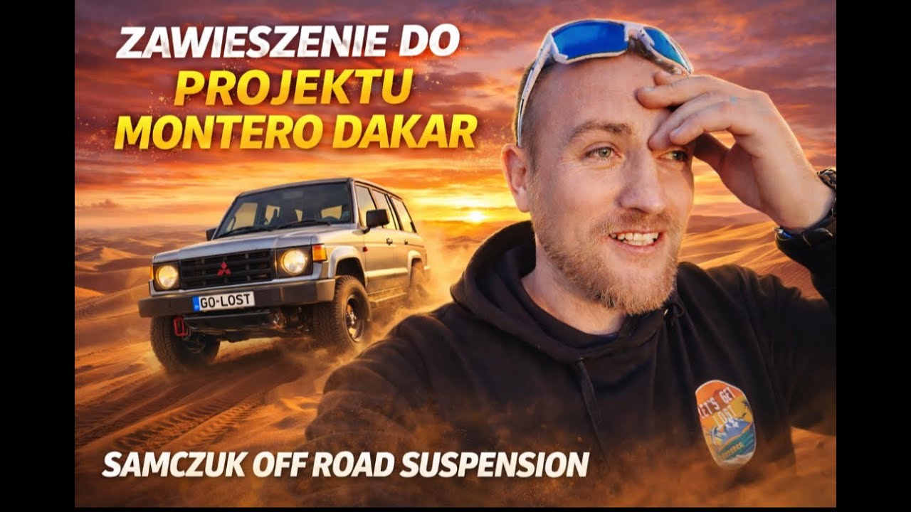 I put Dakar suspension on my Montero!