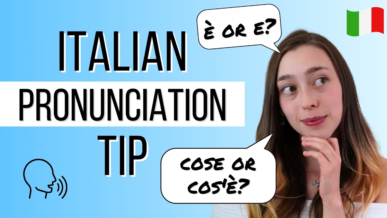 Easy Italian Pronunciation Tip | Italian for English Speakers!