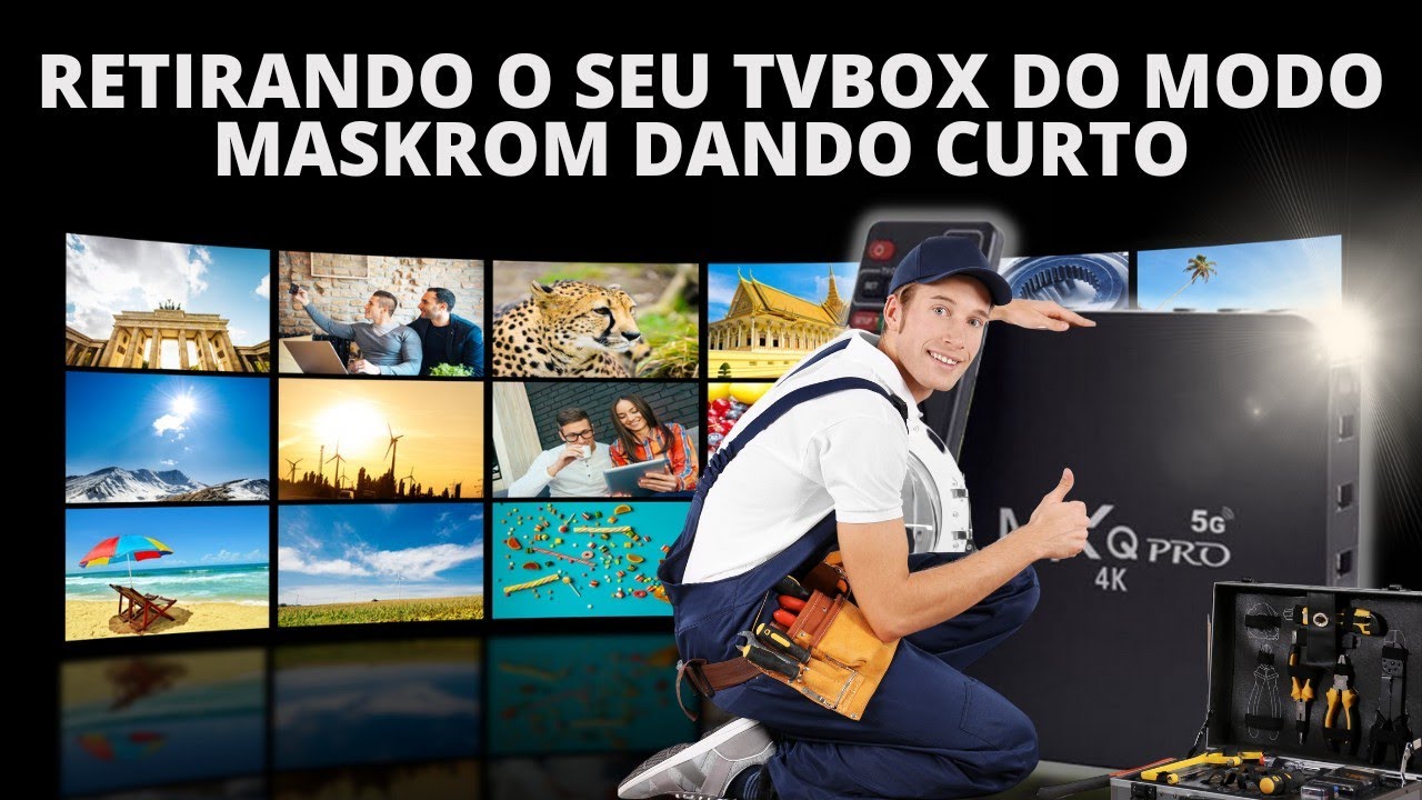 Como sair do modo maskrom dando curto no seu tvbox.