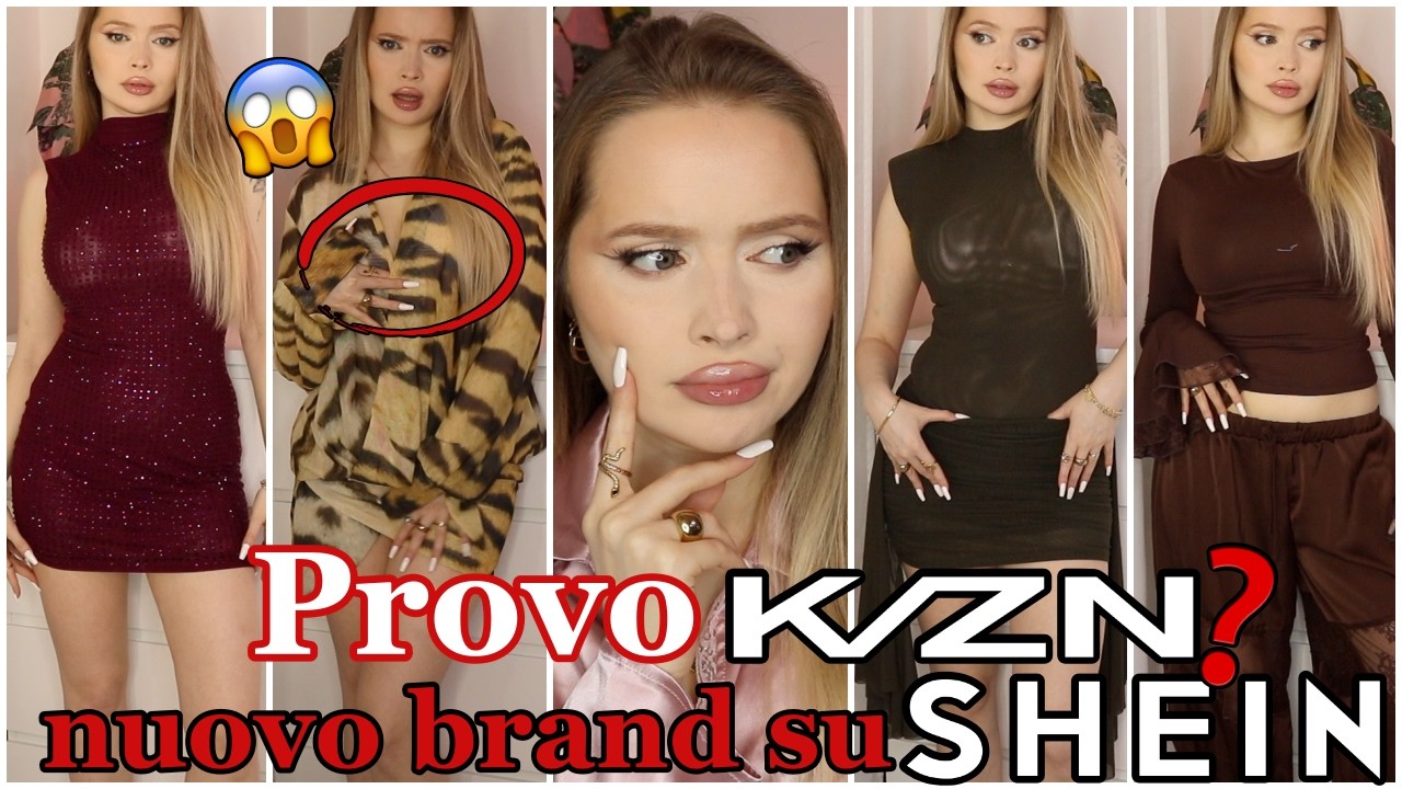 TESTO UN NUOVO BRAND DI VESTITI SU SHEIN: KIZN 😱💸 NE VALE LA PENA?