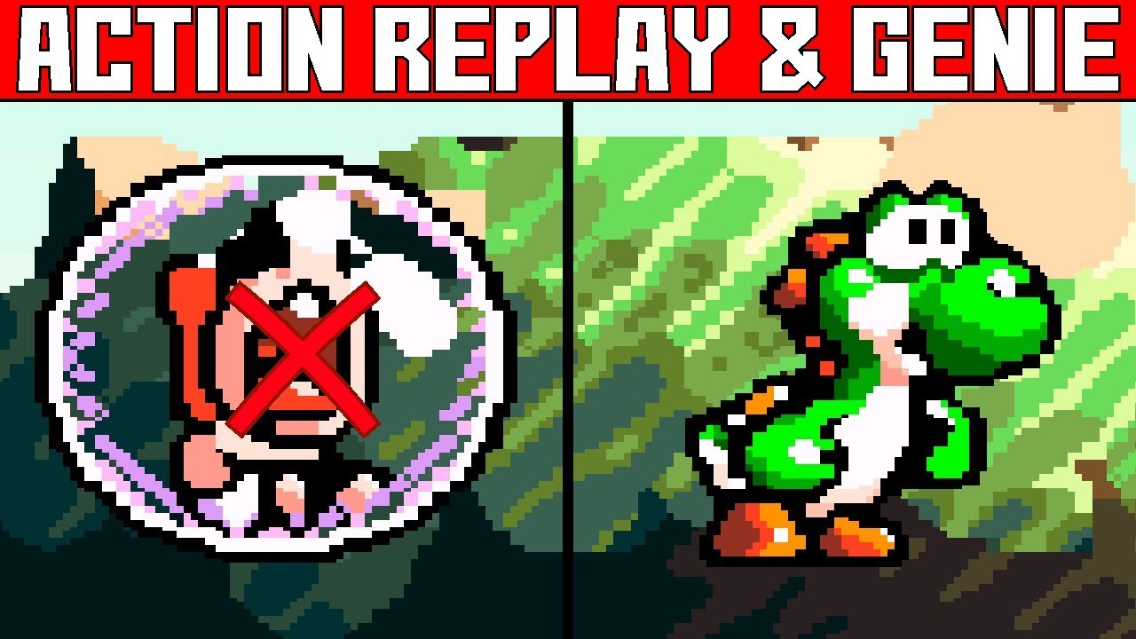 (Yoshi's Island) Mario can't Cry & Jump in Midair! - Action Replay Codes & Game Genie Codes