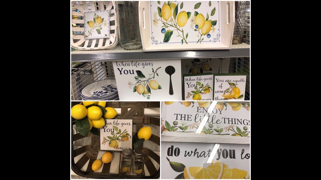 SUMMER DECOR WITH LEMONS 🍋 AND MORE AT💰 DOLLAR GENERAL 2019