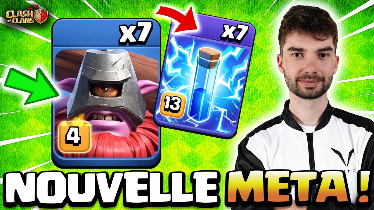 Cette compo CYCLOPES est juste MONSTRUEUSE sur Clash of CLans! 😱
