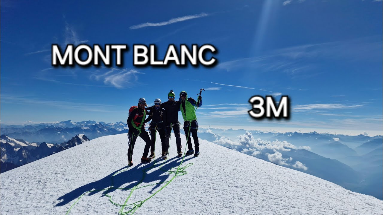 Mont Blanc drogą 3M - 11.08.24