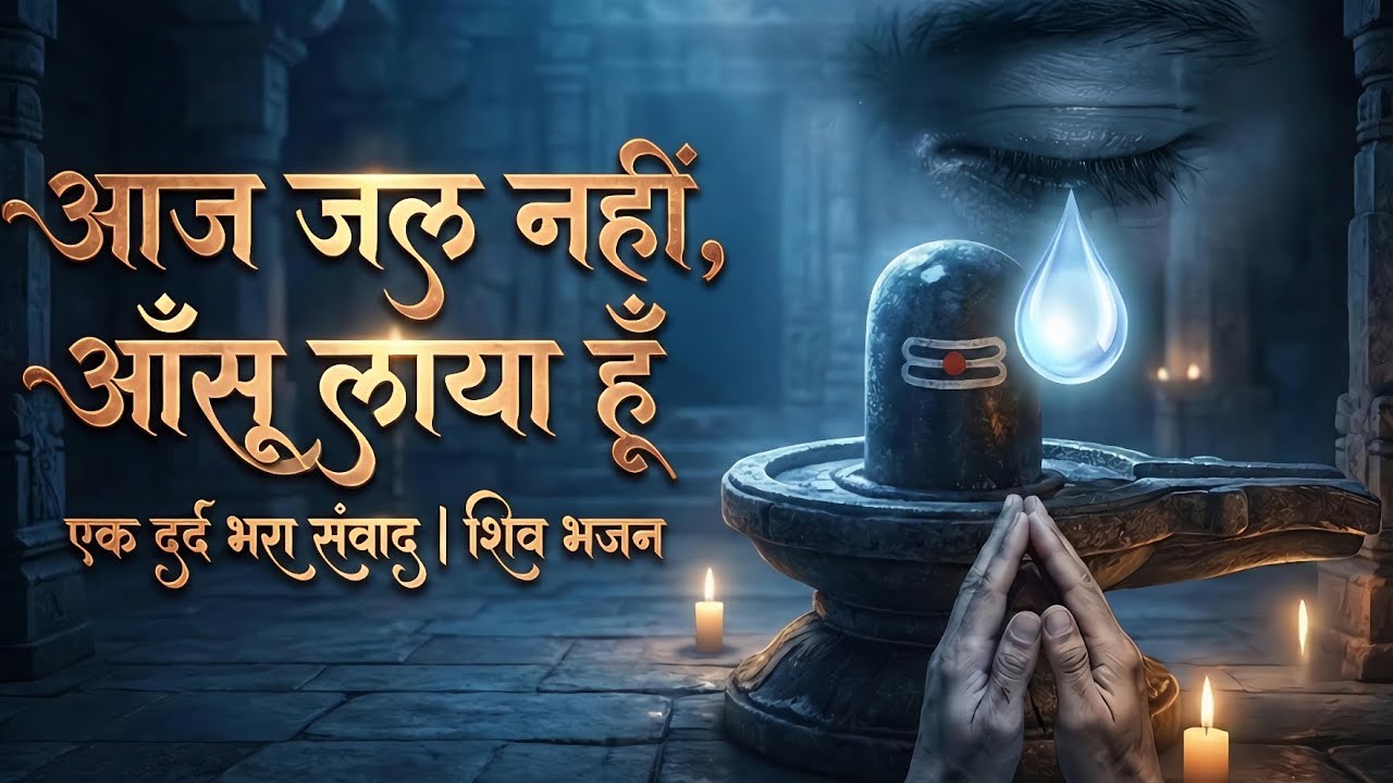 रुला देने वाला शिव भजन 😭 | आज जल नहीं आँसू लाया हूँ | Emotional Shiv Bhajan & Samvad 