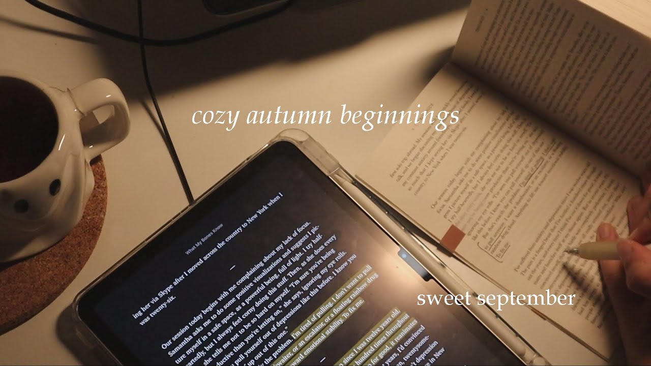 Уютное начало осени 🍂🧸 дни домоседов, мой список чтения на осень и декорирование (видеоблог)