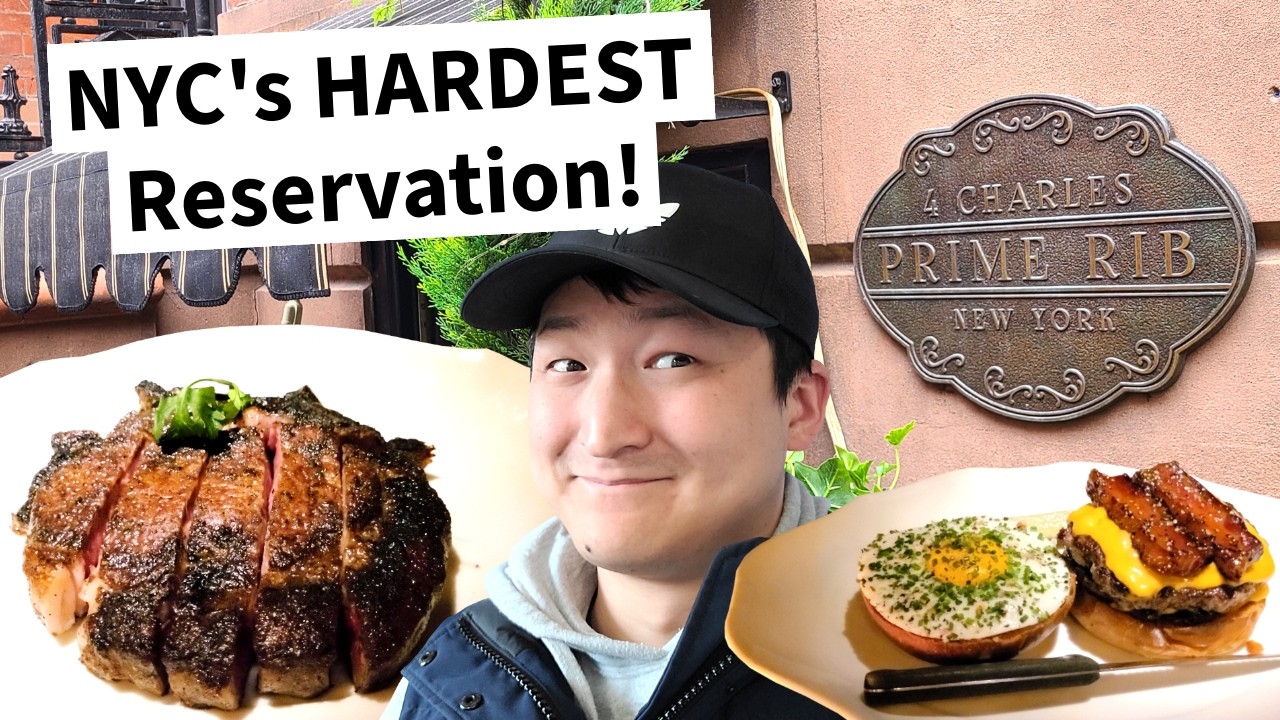 Is NYC's Most EXCLUSIVE Restaurant Worth it? 4 Charles Prime Rib Review