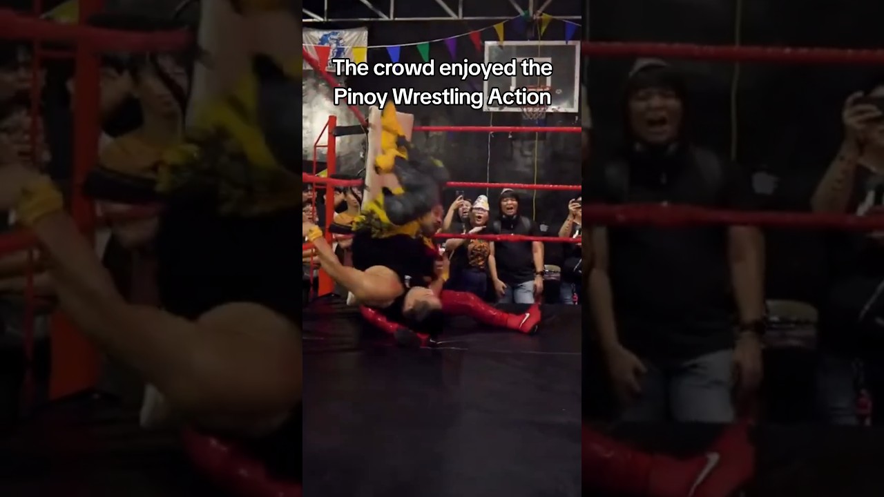 Pinoy Wrestling Crowd enjoying the action | 