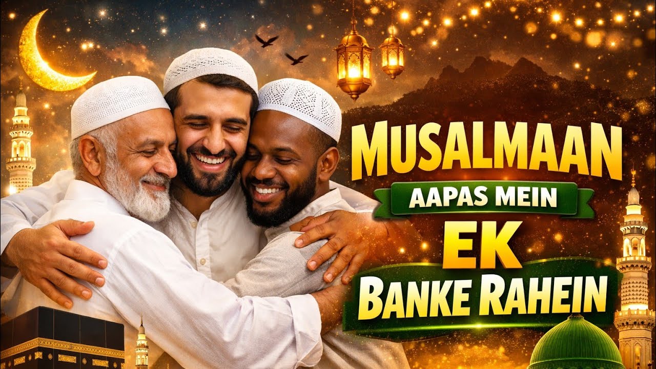 🤲🧕ISLAMIC-BAYAAN**MUSALMAAN AAPAS MEIN EK BANKE RAHEIN HAMESHAA 🤲🧕📚📖💫