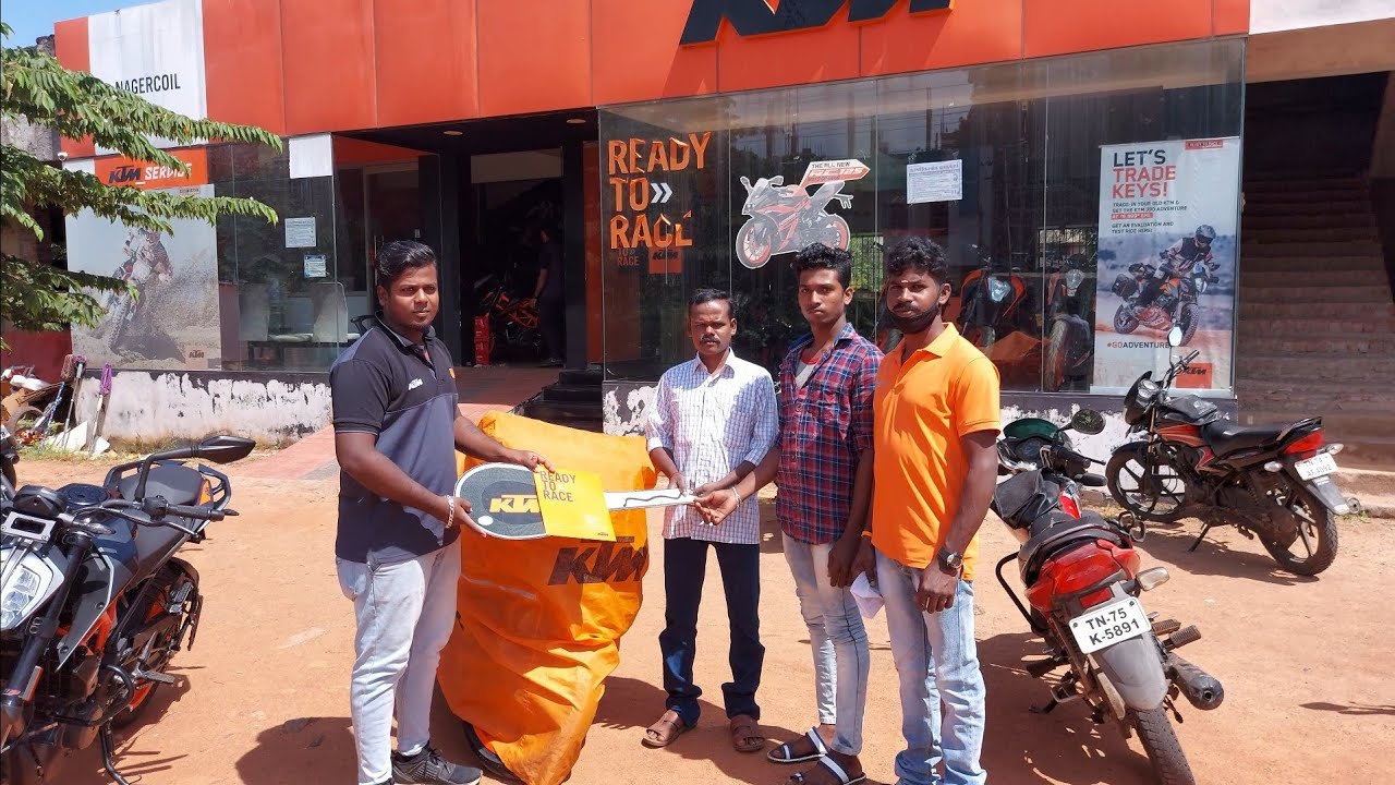 Taking Delivery KTM RC200 BS6 | RC200 | KTM | தமிழ் | GOKULG