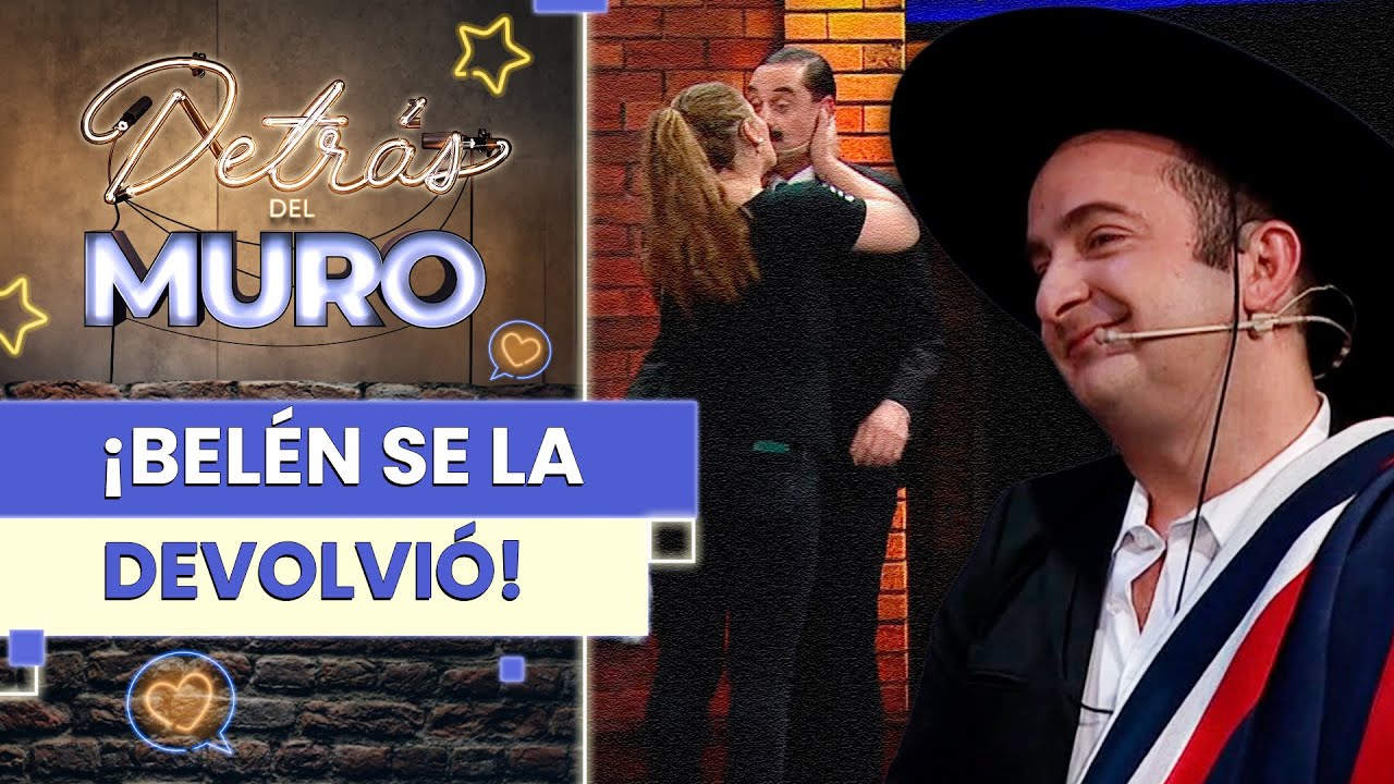 ¡ROBÓ UN BESO A SANDRA! Huaso Toto intentó pasarse de listo y Belén se la devolvió - Detrás del Muro