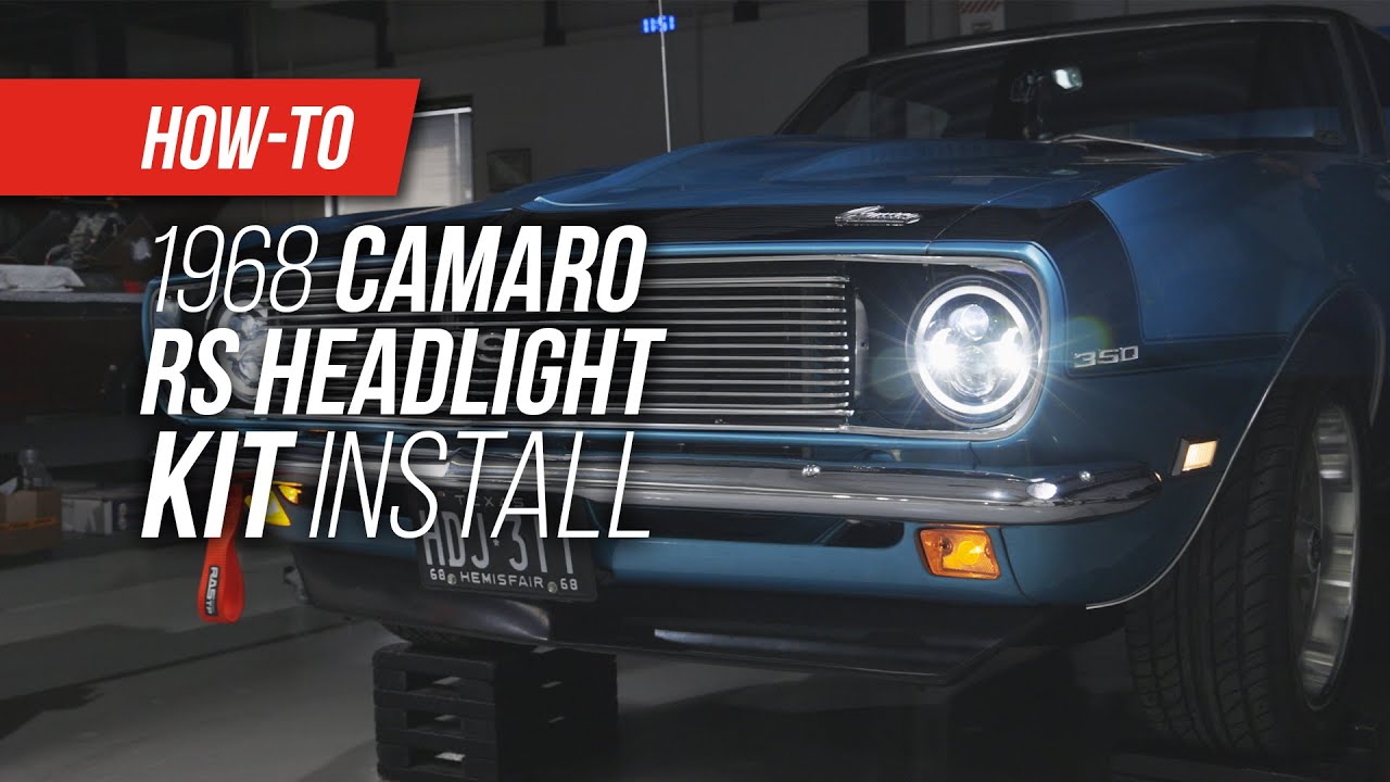 How To Install Detroit Speed’s 1968 Camaro RS Headlight Door Kit