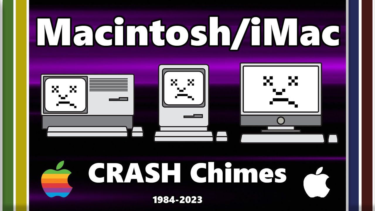 💥Development of the Apple Macintosh/iMac CRASH sounds 💥#apple