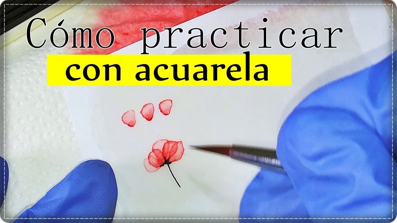 Cómo practicar PÉTALOS con ACUARELAS - Diseño de uñas / Designails Tay