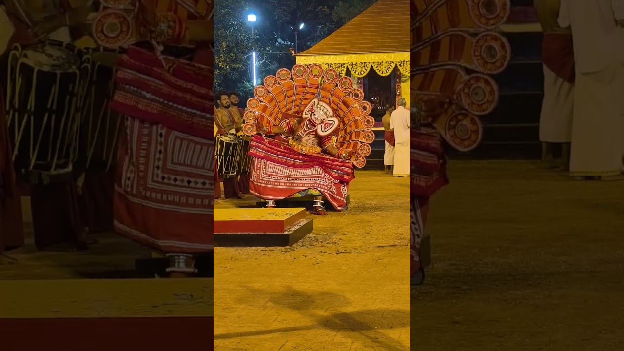 Kalathil kavu alavil shasthappan theyyam 🙏