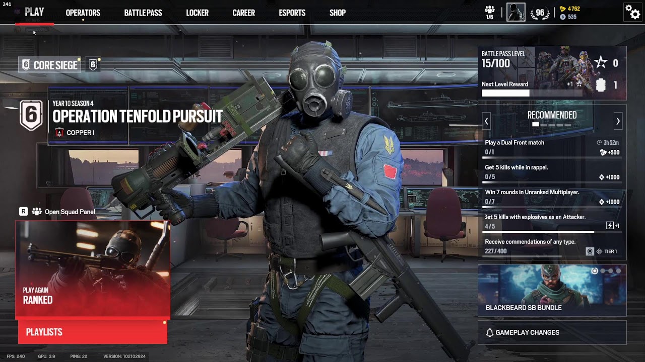 Siege X Ranked Grind