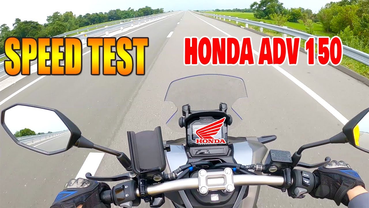 Honda ADV 150 | Top Speed Test