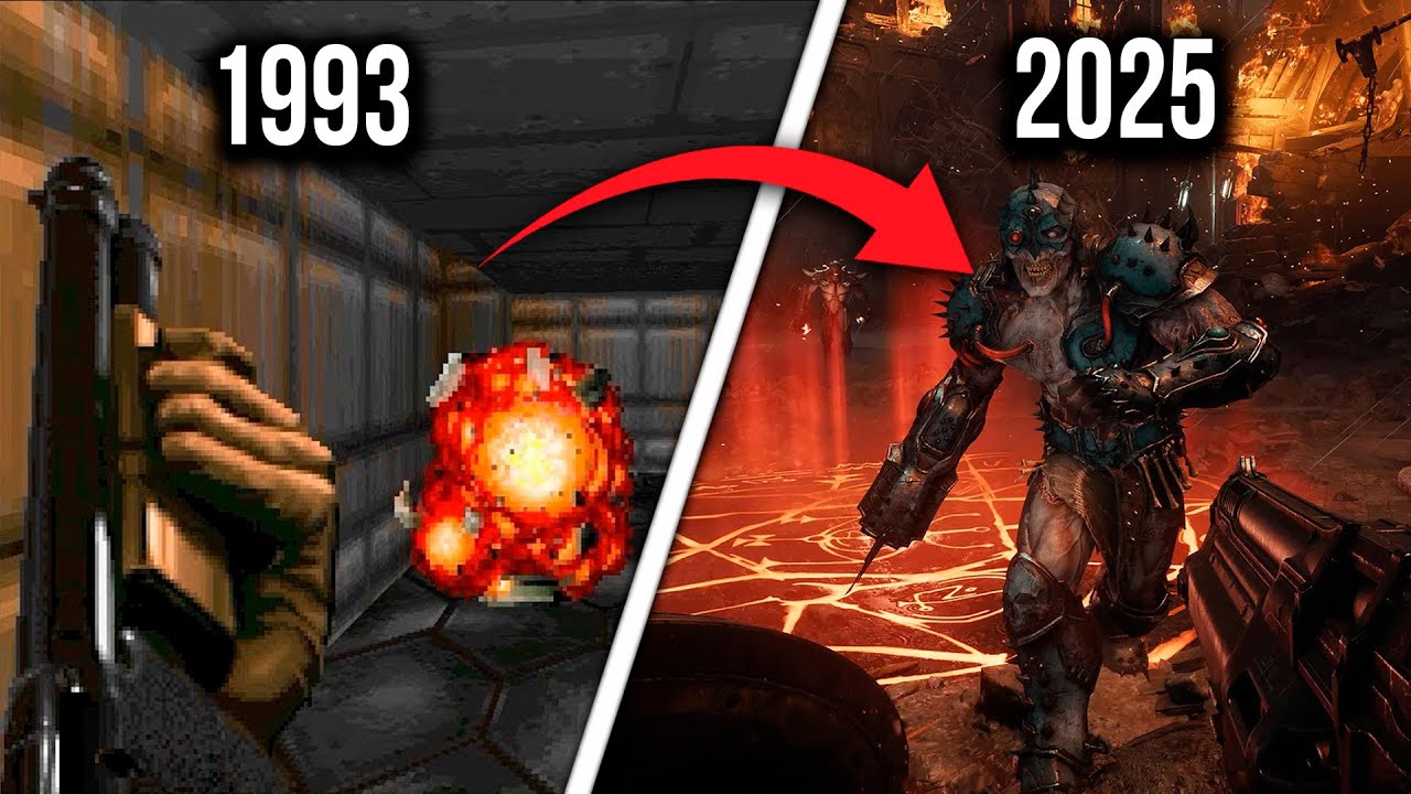 🥇THE EVOLUTION OF DOOM GAMES (1993-2025)