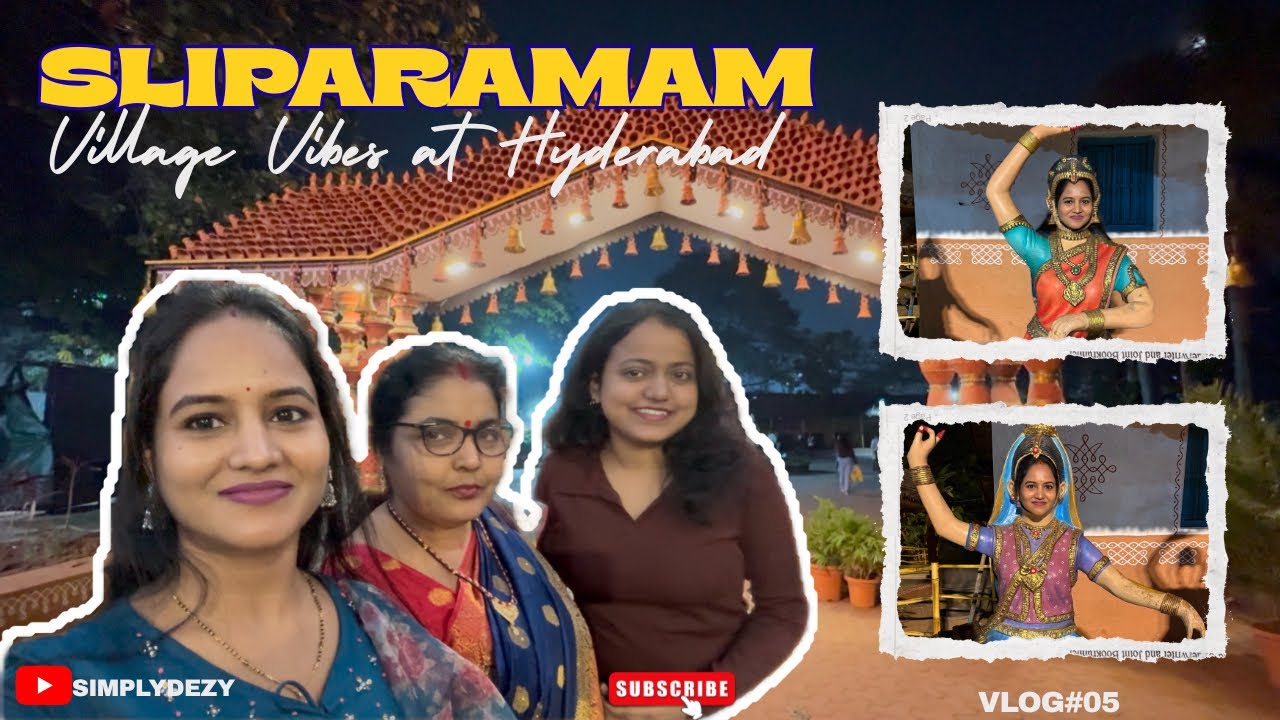 Я не ожидала такой деревенской атмосферы в Хайдарабаде 🤯 | #shilparamam @SimplyDezy #vlog #dailyvlog