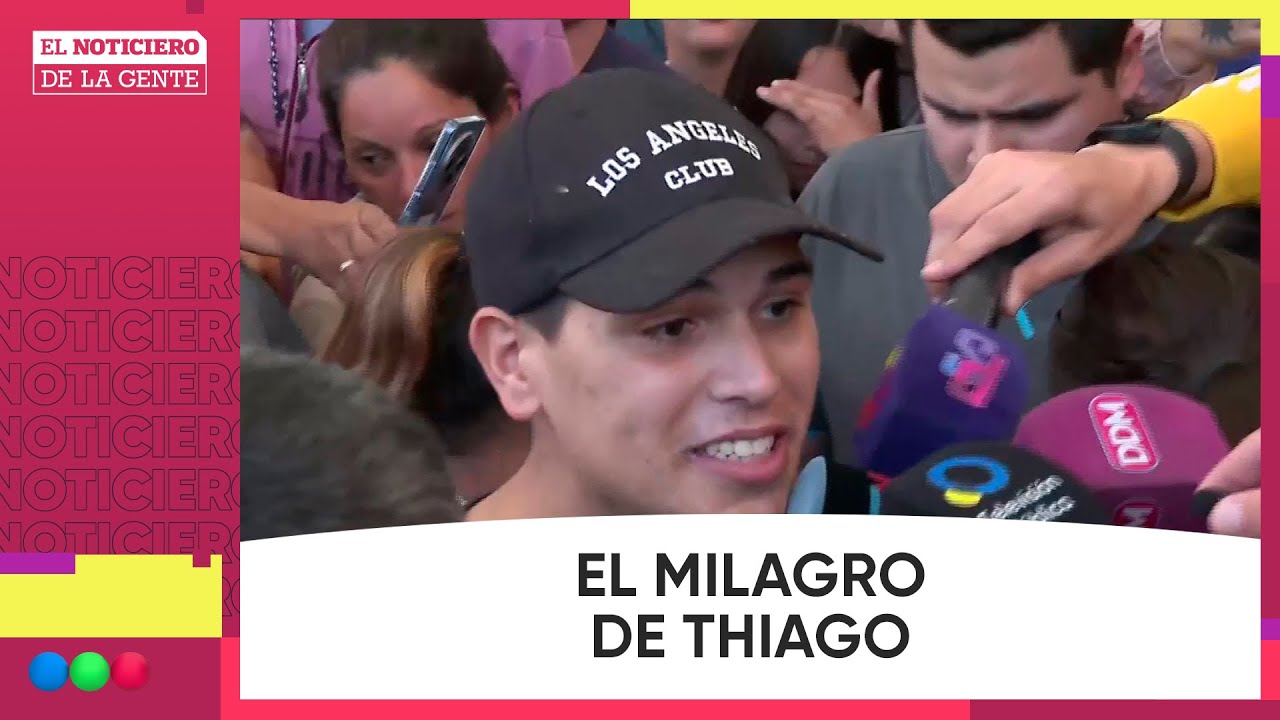 THIAGO MEDINA fue DADO de ALTA y ver&aacute; a sus HIJAS - #ElNotidelaGente