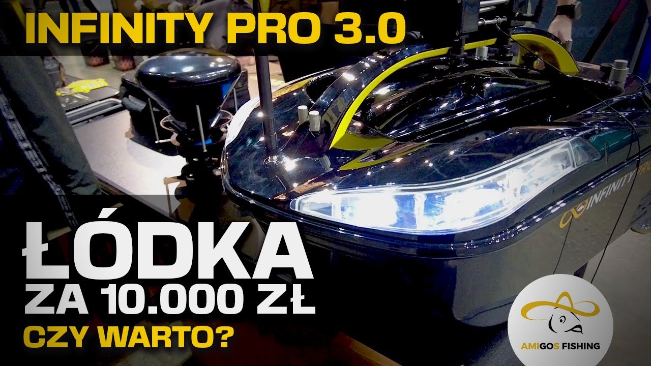 ŁÓDKA ZANĘTOWA na WYPASIE? - Prezentacja INFINITY PRO 3.0!