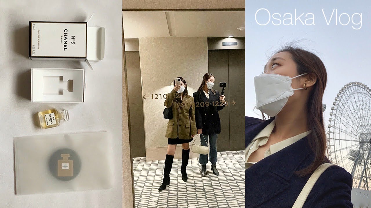 Видеоблог об Осаке | Zentis Osaka Hotel Stay, Chanel Ferris Wheel, Cafe