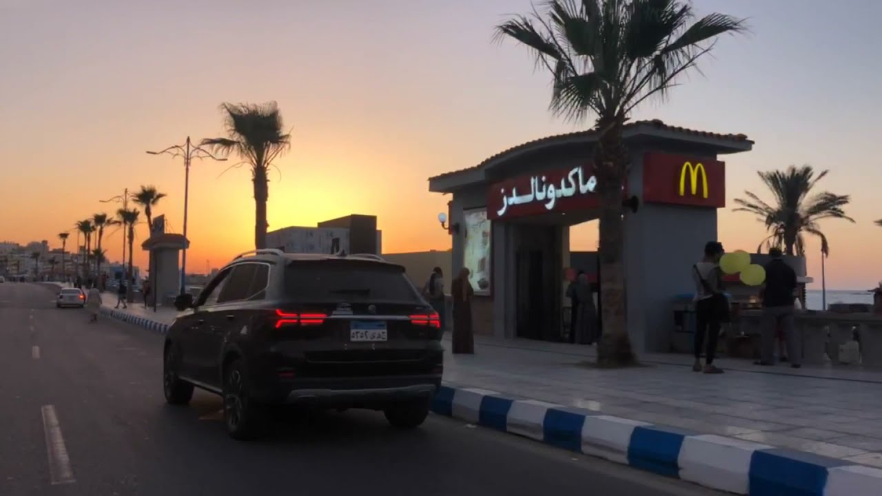 جوله فى كل مطروح (الفيروز و العوام و البوسيت و شارع اسكندريه و كوبرى روميل و باب البحر )