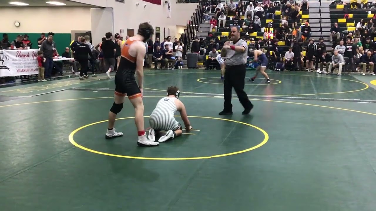 165 Daniel, Troy v Custer, P (Mogadore High School) 01-17-26 W  PIN 2:36