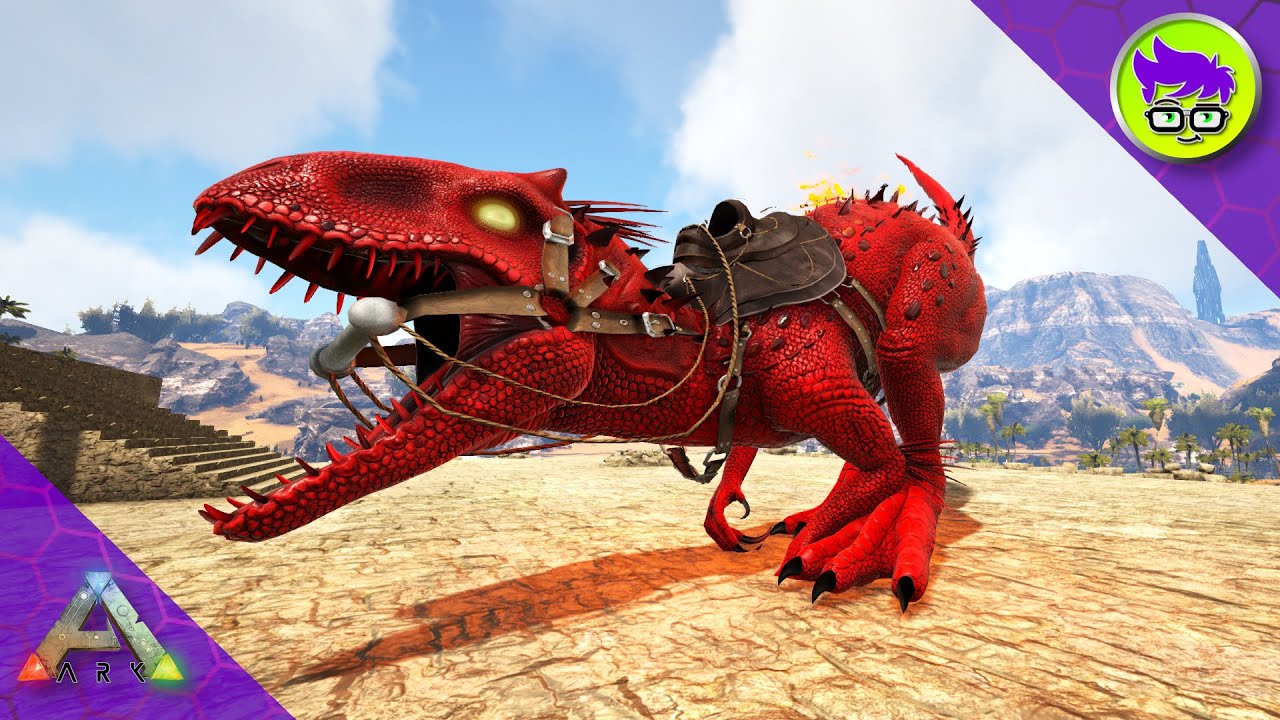 I TAMED A ELEMENTAL FIRE INDOMINUS REX! - Ark Modded Ark Eternal Ep 3