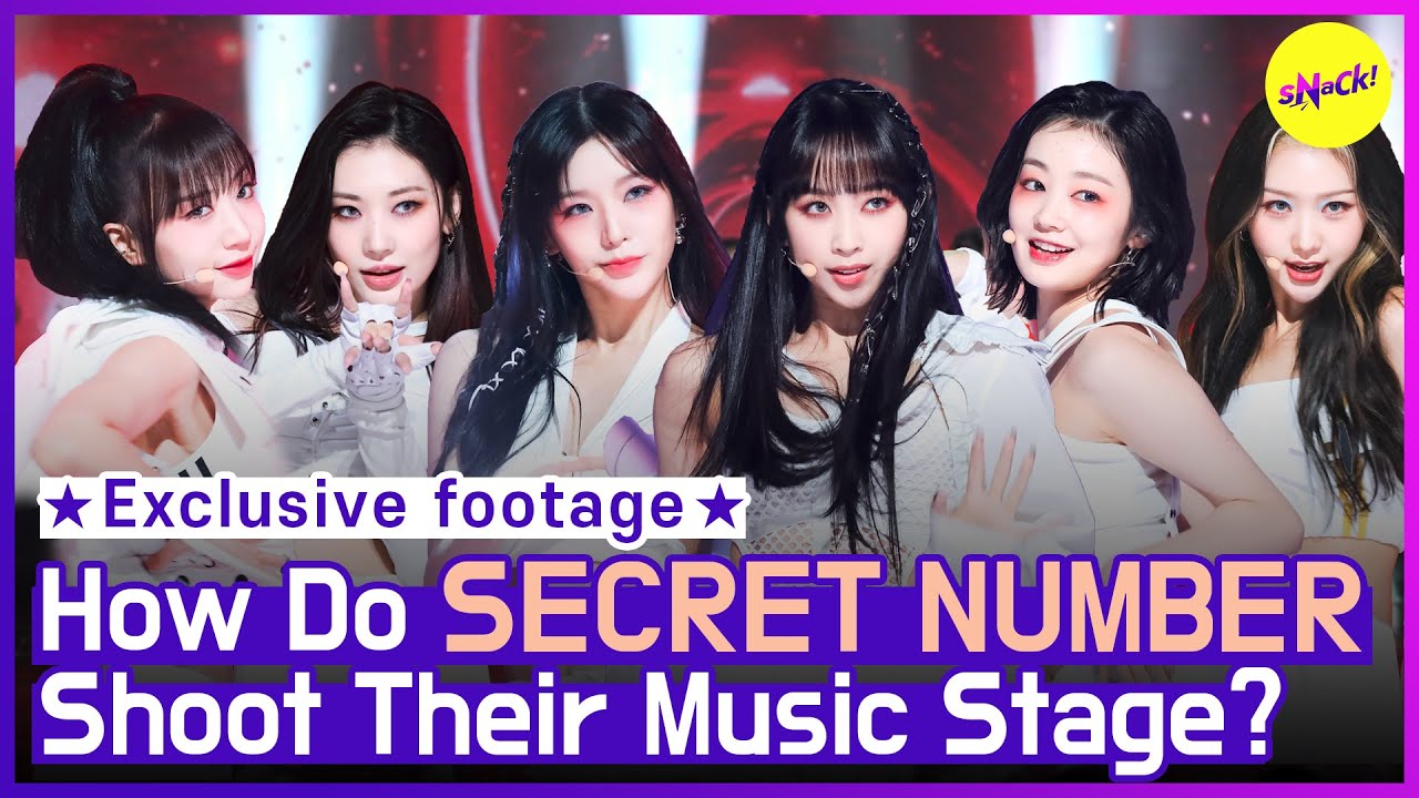 [ЭКСКЛЮЗИВ] Как SECRET NUMBER снимают свою музыкальную сцену? (АНГ)
