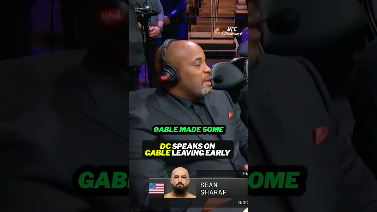 DC isn't happy that Gable Steveson left the Octagon early after his loss #ufc331