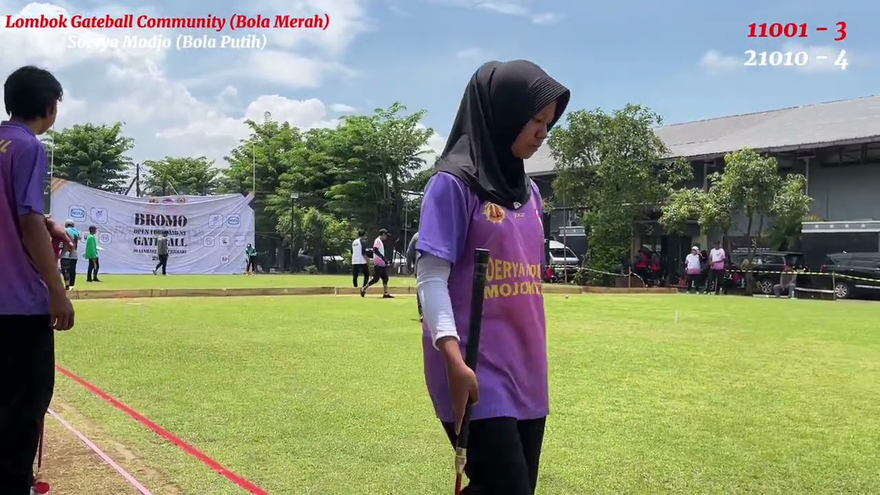 Bromo Open Tournament - Beregu Mix (Pool F): Soerya Modjo vs Lombok Gateball Community-Gateball 2026