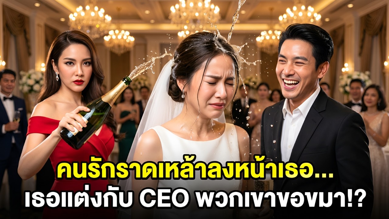 ชู้สาดไวน์ใส่เธอกลางสาธารณะ — แต่เธอแต่งงานกับ CEO จนเขาต้องคุกเข่า! |ชู้ |การแก้แค้น