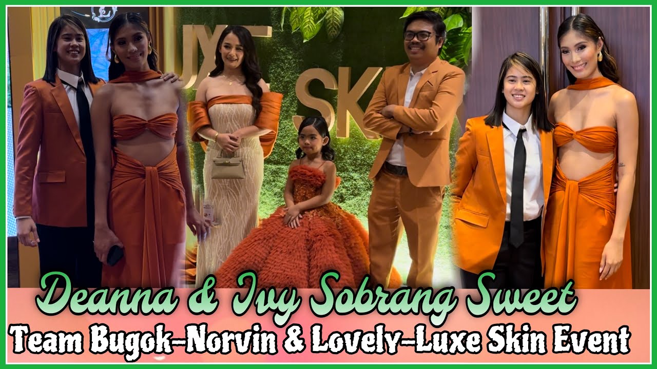 Deanna Wong & Ivy Lacsina super sweet @ the Unkabogable Luxegiving Party, Team BUGOK NORVIN & lovely