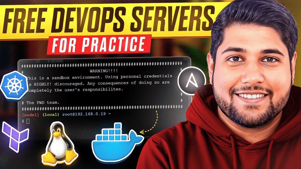 Получите БЕСПЛАТНЫЕ серверы Linux/DevOps для практических занятий | DevOps Shack