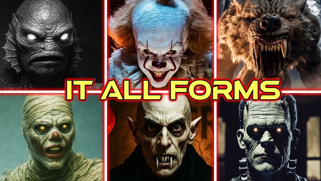 All Forms IT Takes in Stephen King's Original Novel &ndash; The True Terror of Pennywise Unmasked