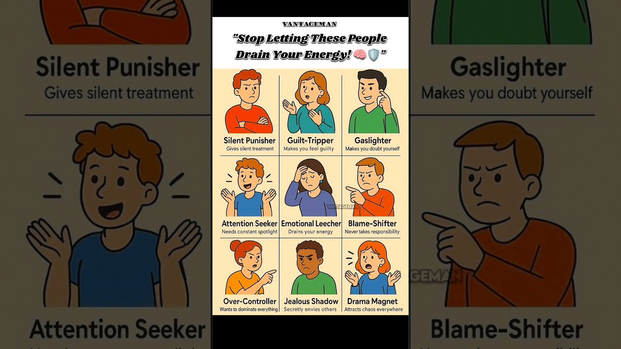 9 Signs You Are Around Toxic People! 🚩⚠️ 