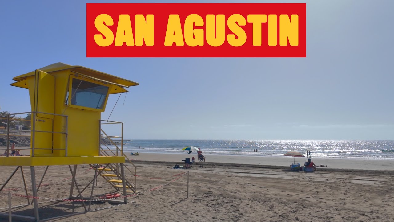 San Agustin Gran Canaria - Morning beach walk