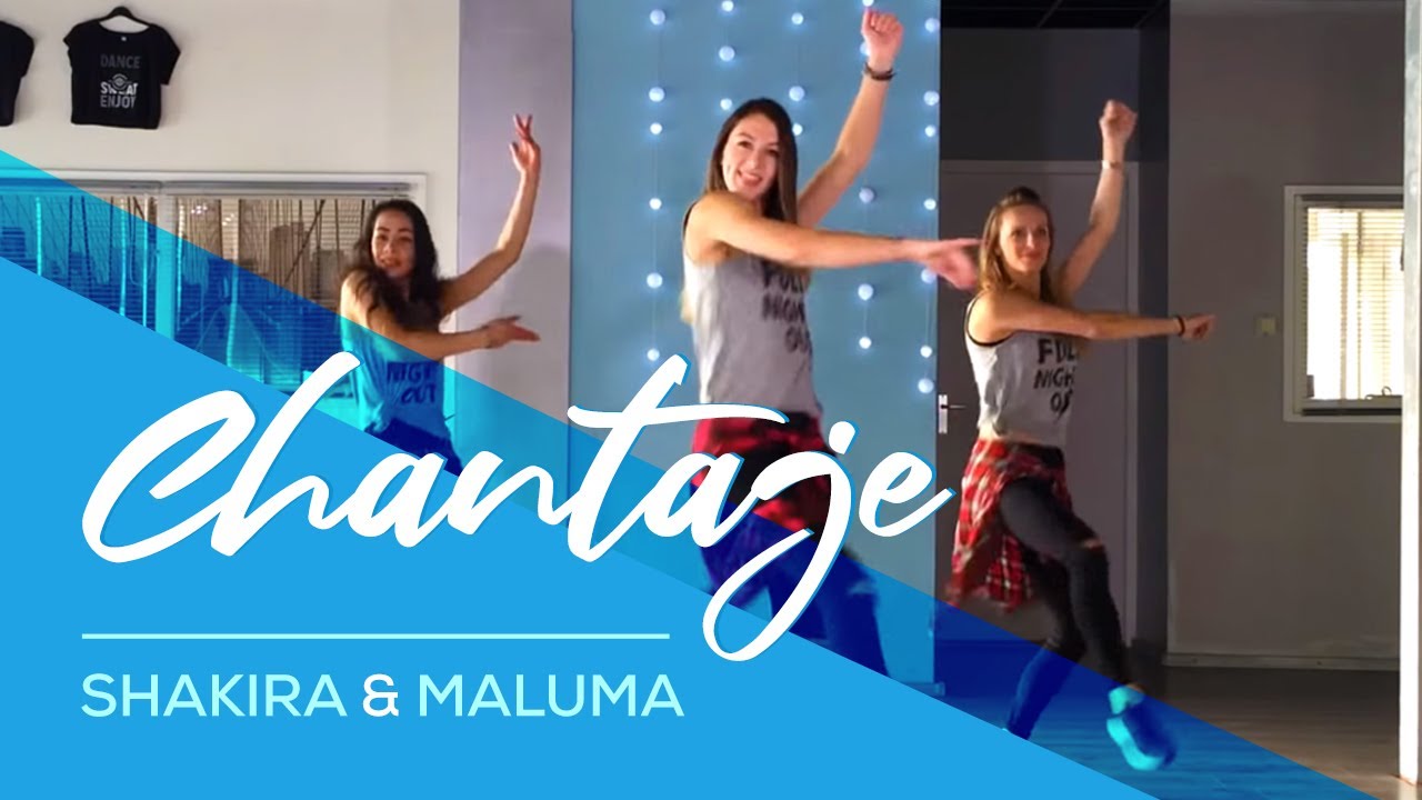 Chantaje - Shakira ft Maluma - Easy Fitness Dance Video - Choreography
