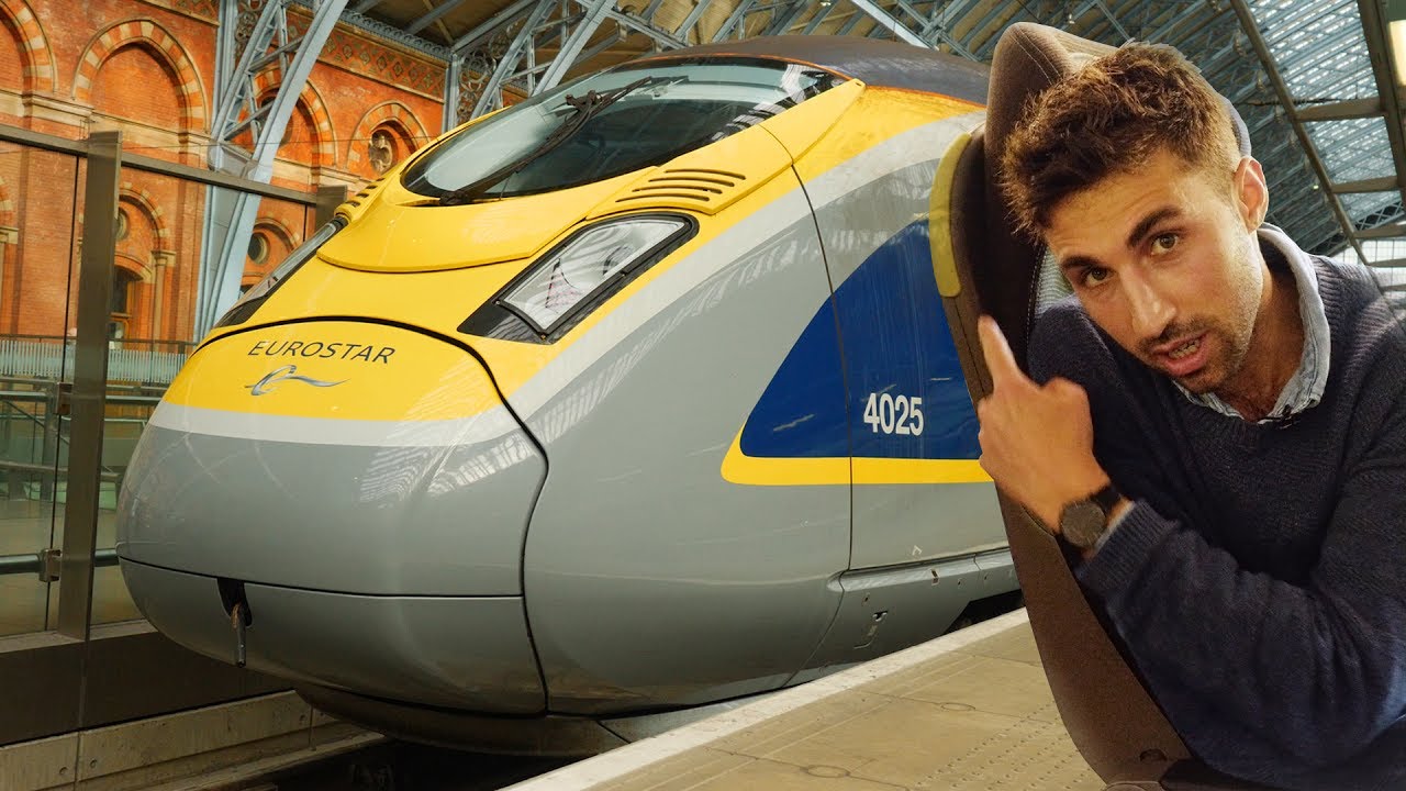 Eurostar представляет совершенно новый поезд по маршруту Лондон &mdash; Брюссель | CNBC Reports