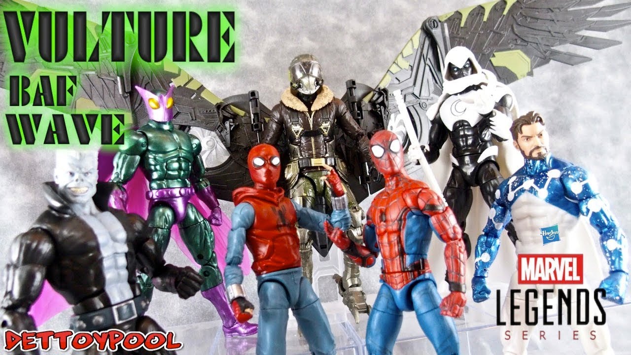 【スペシャル企画！？】マーベルレジェンド ヴァルチャーシリーズ ４体開封 & ビルドフィギュアも完成させるの巻