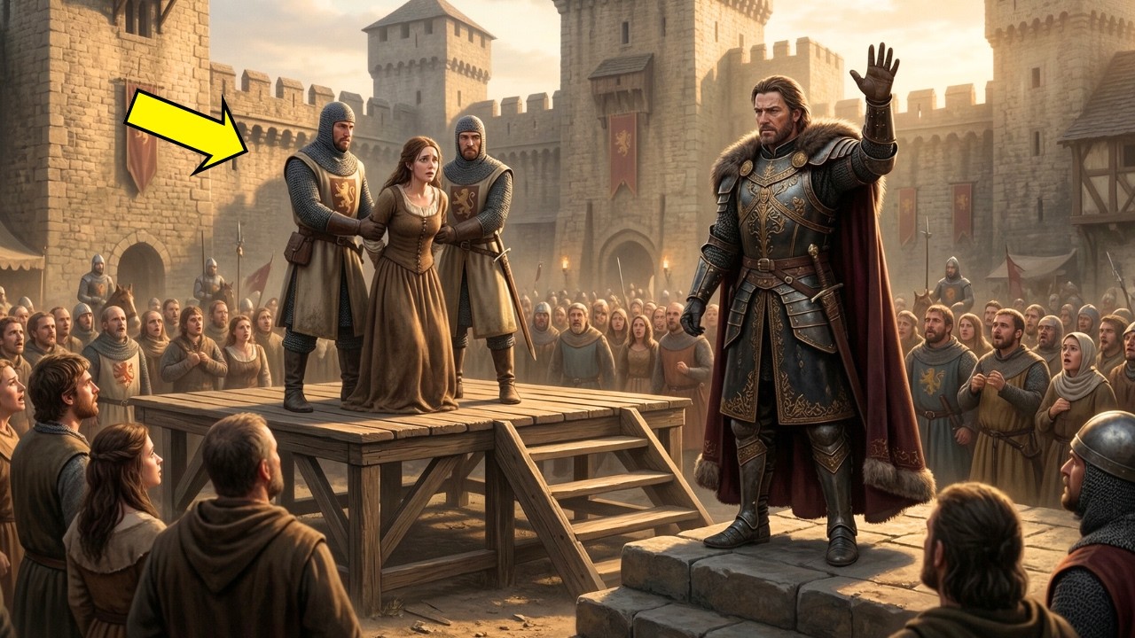They Dragged Her to the Execution Platform—The Alpha King Raised His Hand. “Touch Her and Fall.”
