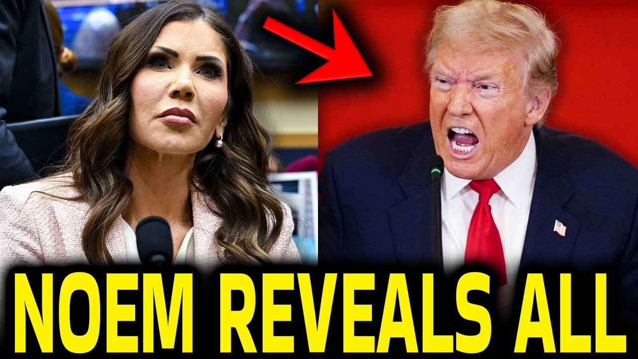 Noem Leaks THE TRUTH About Trump After FIRING