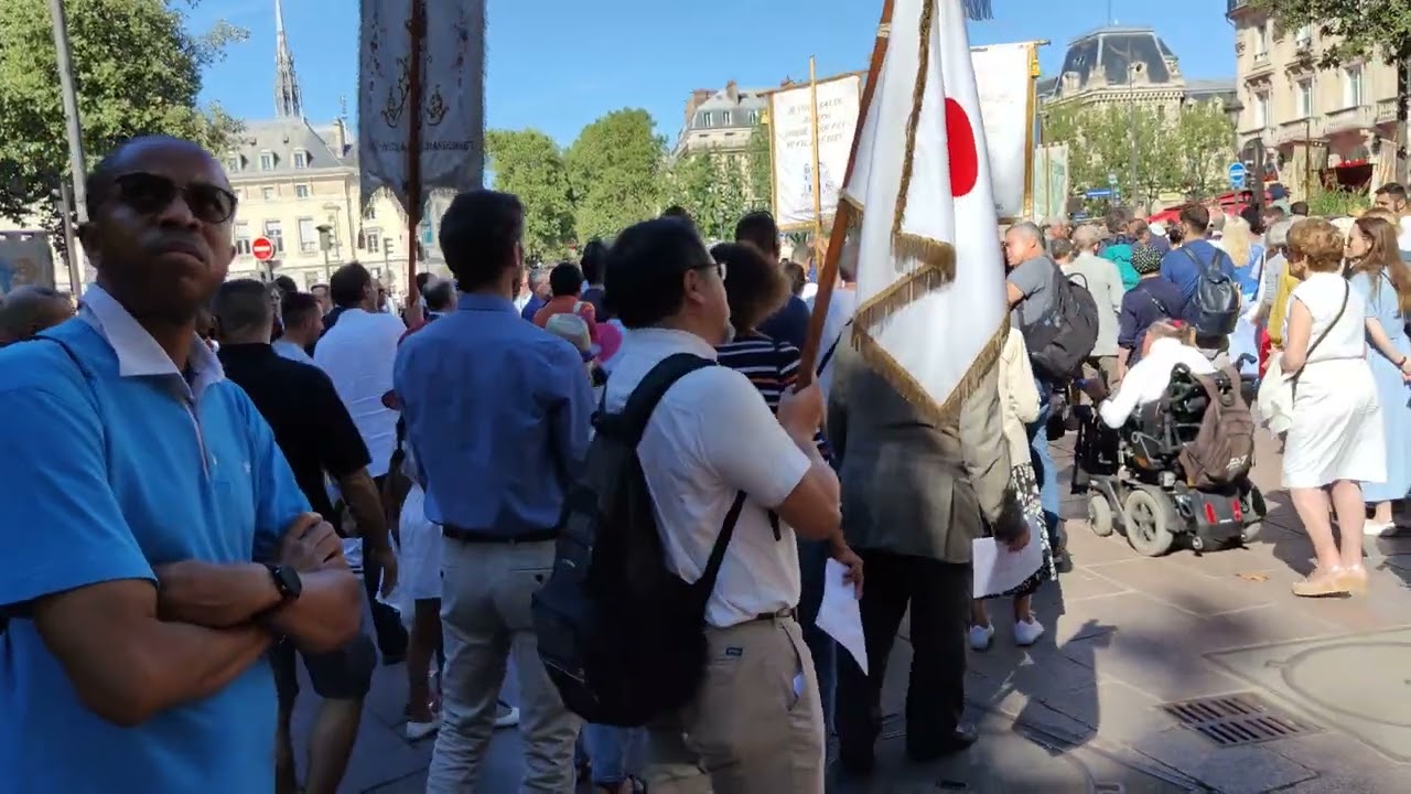 Procession de l'Assomption par Saint Nicolas du Chardonnet #assomption #saintnicholas #catholique