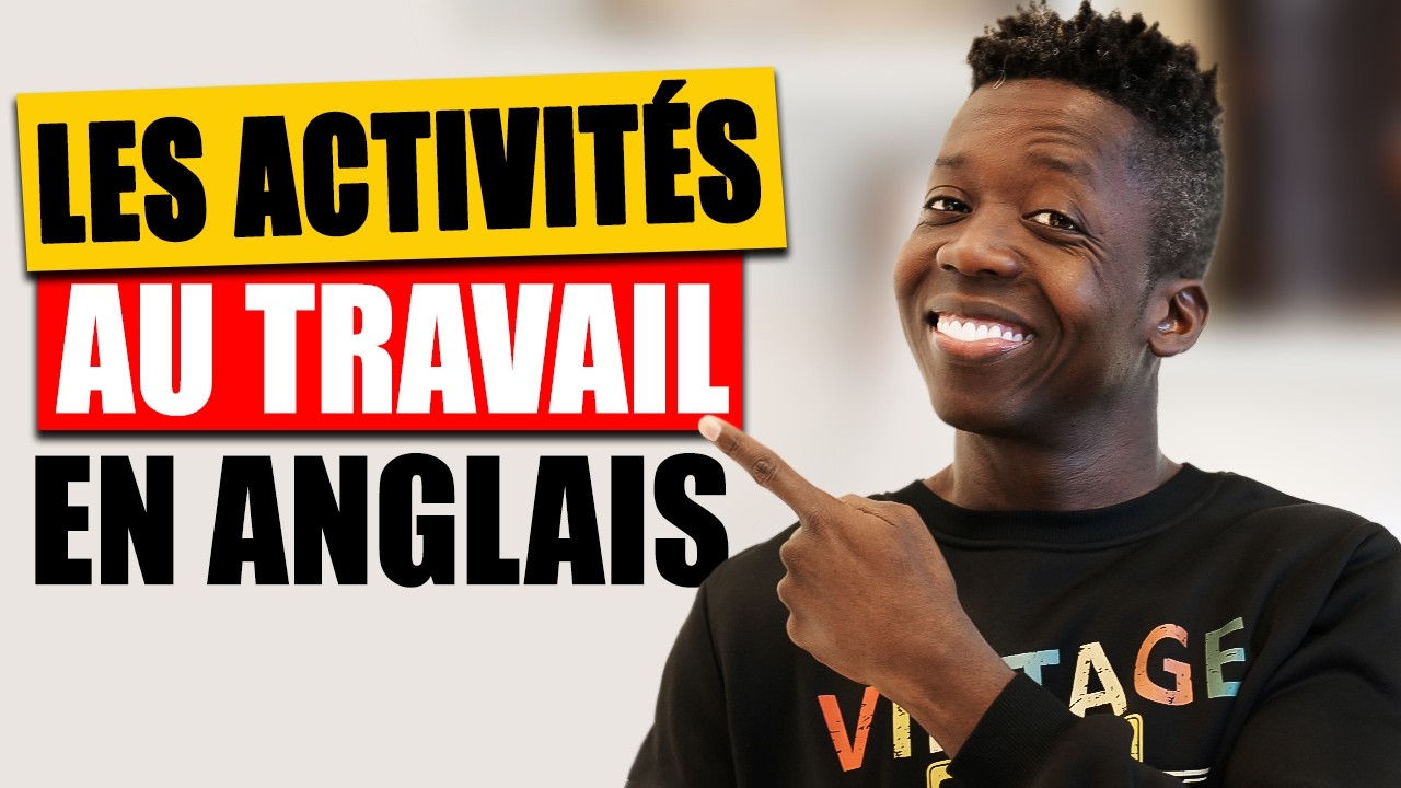 50 Routines au Travail en Anglais | Cours de VOCABULAIRE Anglais
